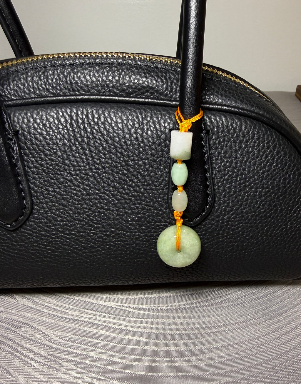 13-Piece Bundle   Natural Burmese Jadeite Keychain